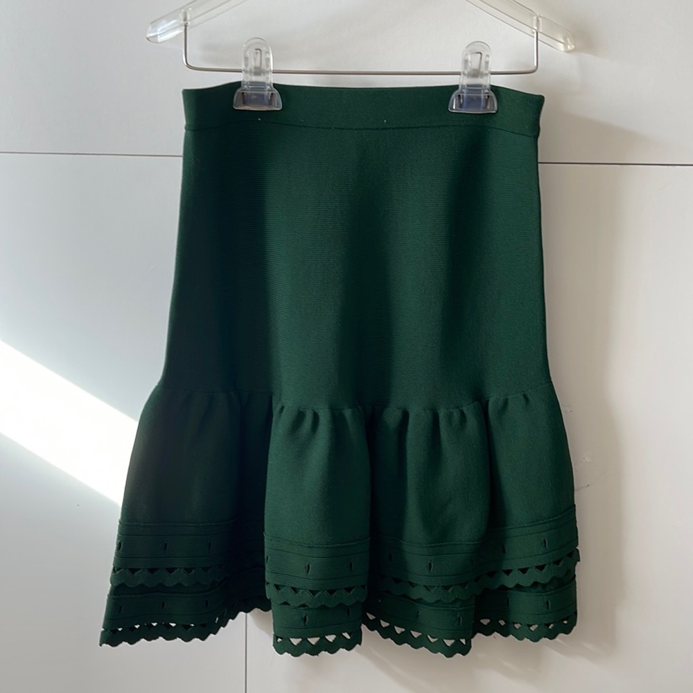 Sandro dark green skirt to match with « tank top »